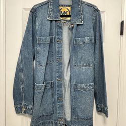 Micheal Kors Jean Jacket New Sz XL (utc Area)