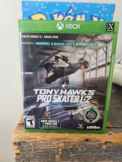 Tony Hawks Pro Skater 1 and 2 Xbox X Video Game