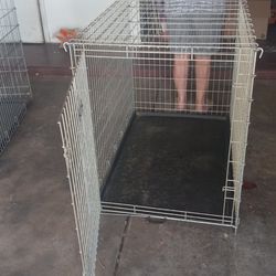heavy duty galvanized steel dog kennel