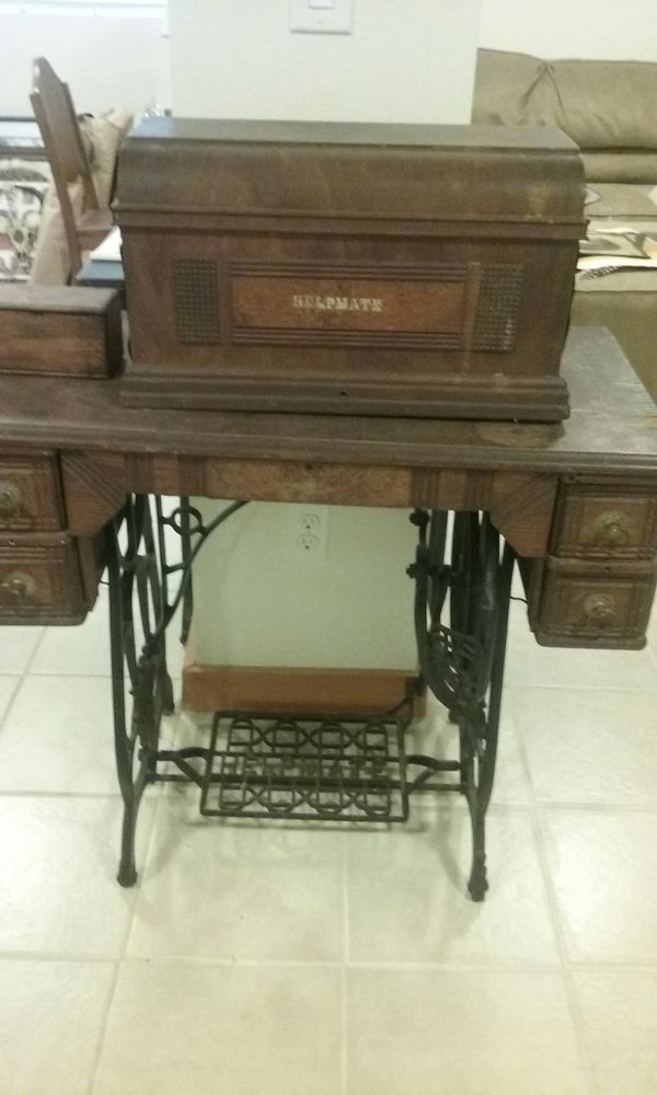 Antique Williams Helpmate sewing machine for Sale in WA OfferUp