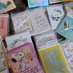 Assorted Birthday.Mothers Day.Graduation Cards And More.