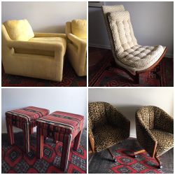 Vintage MCM Chairs -PRICES IN LISTING
