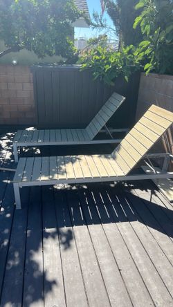 Pool Bench Seat Recliners - no cushions