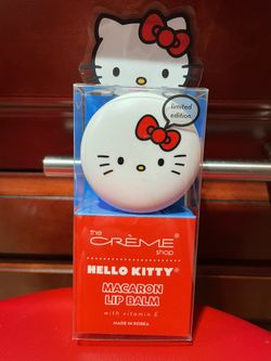 Brand New The Creme Shop Hello Kitty Lip Balm
