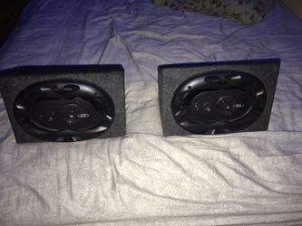 speaker box with speakers