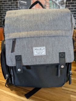 (B) Eddie Bauer First Adventure Backpack wheelchair bag