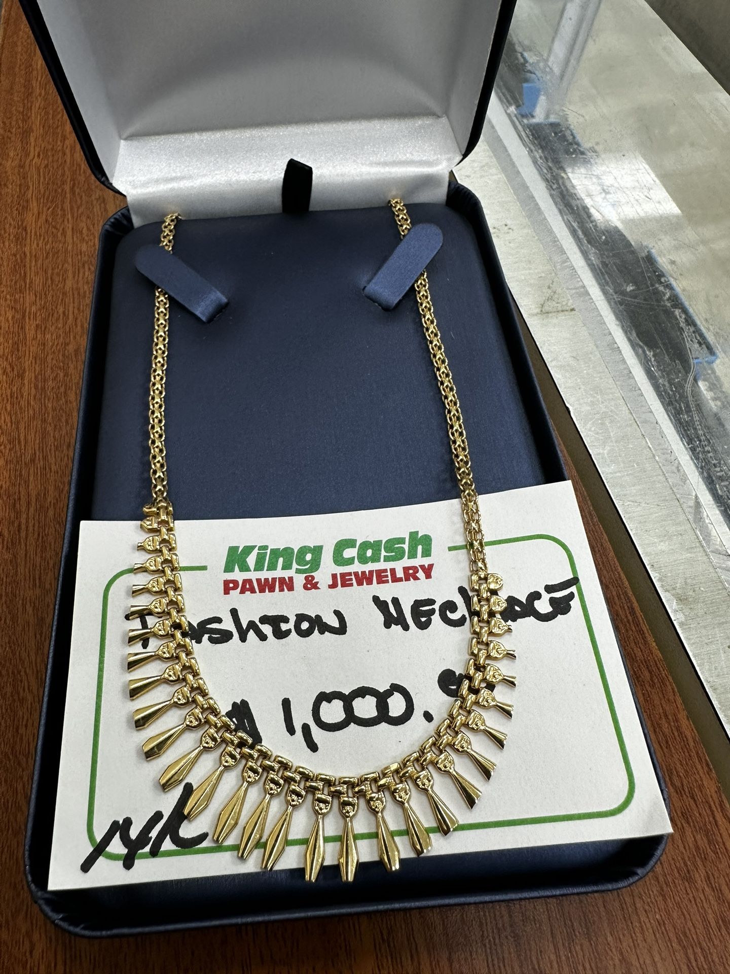 Fashton Necklace 14k Gold