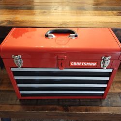Vintage Craftsman Toolbox 4 Drawer 