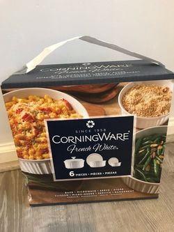 CorningWare French White 6-Piece Set