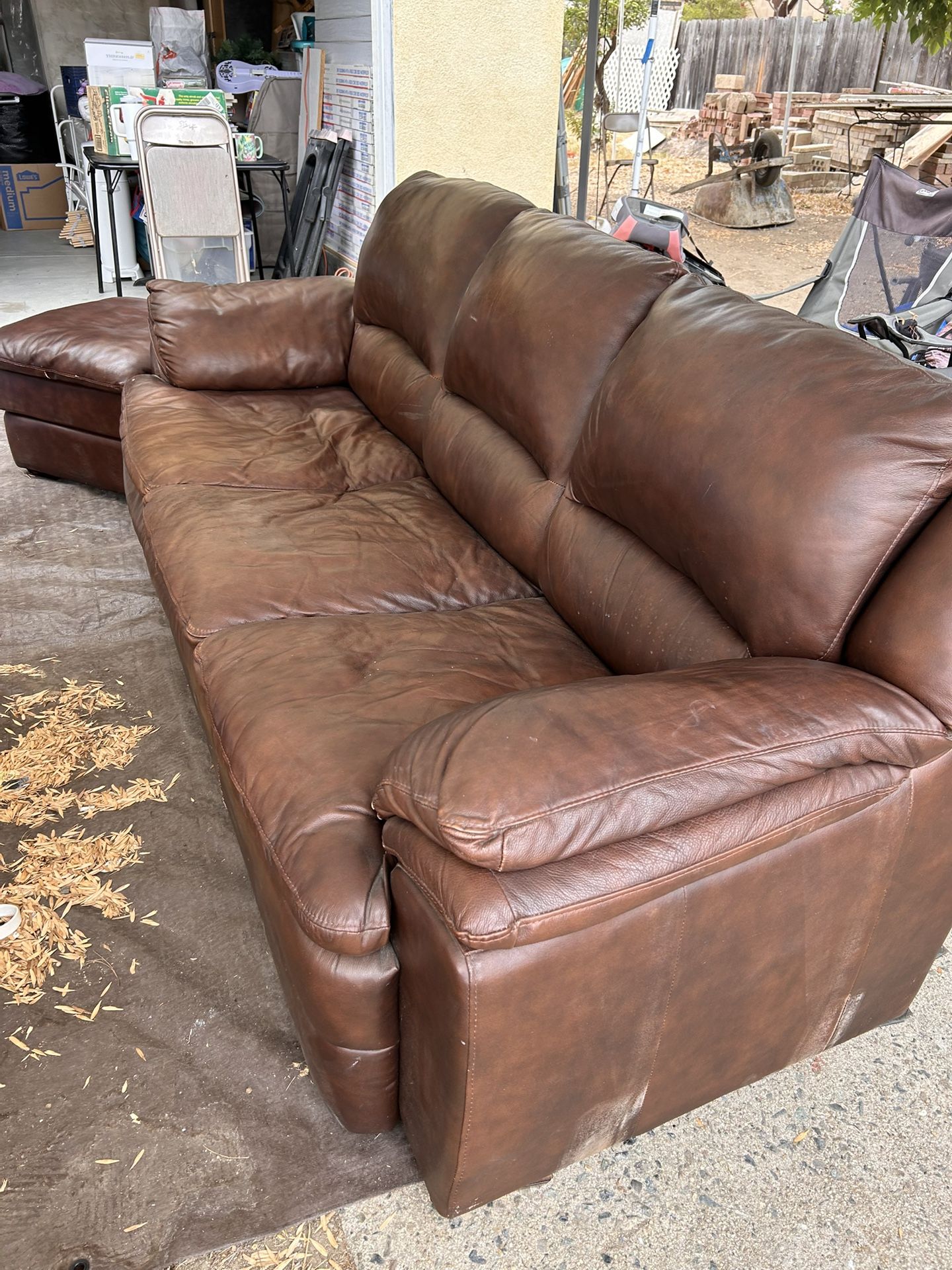 Leather Couch