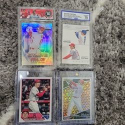 Shohei Ohtani baseball card lot/all in great condition