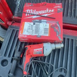 Milwaukee half-inch hammer drill