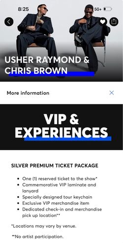 Chris Brown & Usher Concert