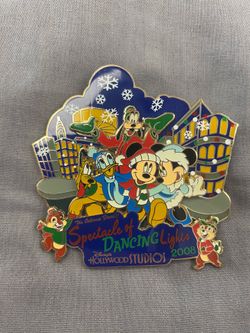 Disney Hollywood Studios Osborne Family Spectacle Dancing Lights 2008 Jumbo Pin