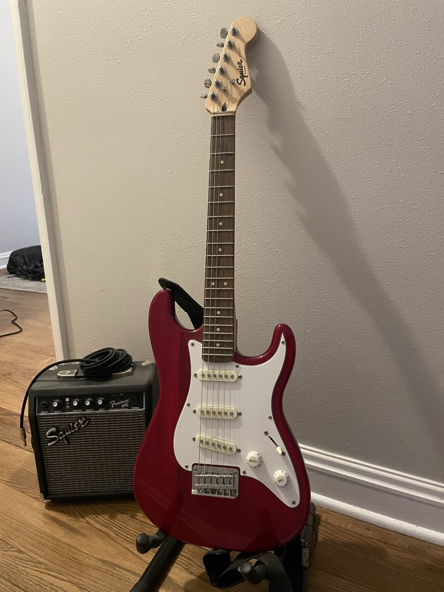 Squire Electric Guitar & Amp