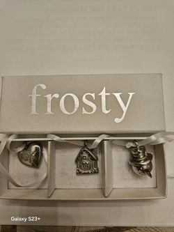 SET OF  VILMAIN MINITURE TREE ORNAMENTS SET OF 3