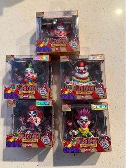 Killer Klowns from Outer Space – Complete 5-Figure Jada Metalfigs Set