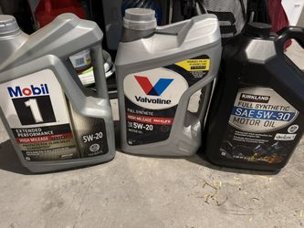 SAE 5W-30 4.5 Qt Used For A Top Off
