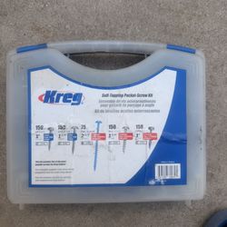 KREG SELF TAPPING POCKET SCREW KIT 