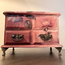 Antique Jewelry Box 
