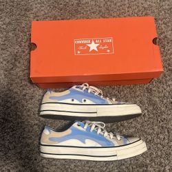 Converse Low (blue Camo) Size 10