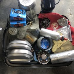 CAMPING BACKPACKING STOVE cooking lot msr optimus