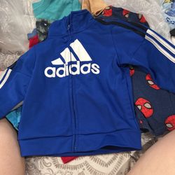 Royal Blue Adidas Zipper Up 