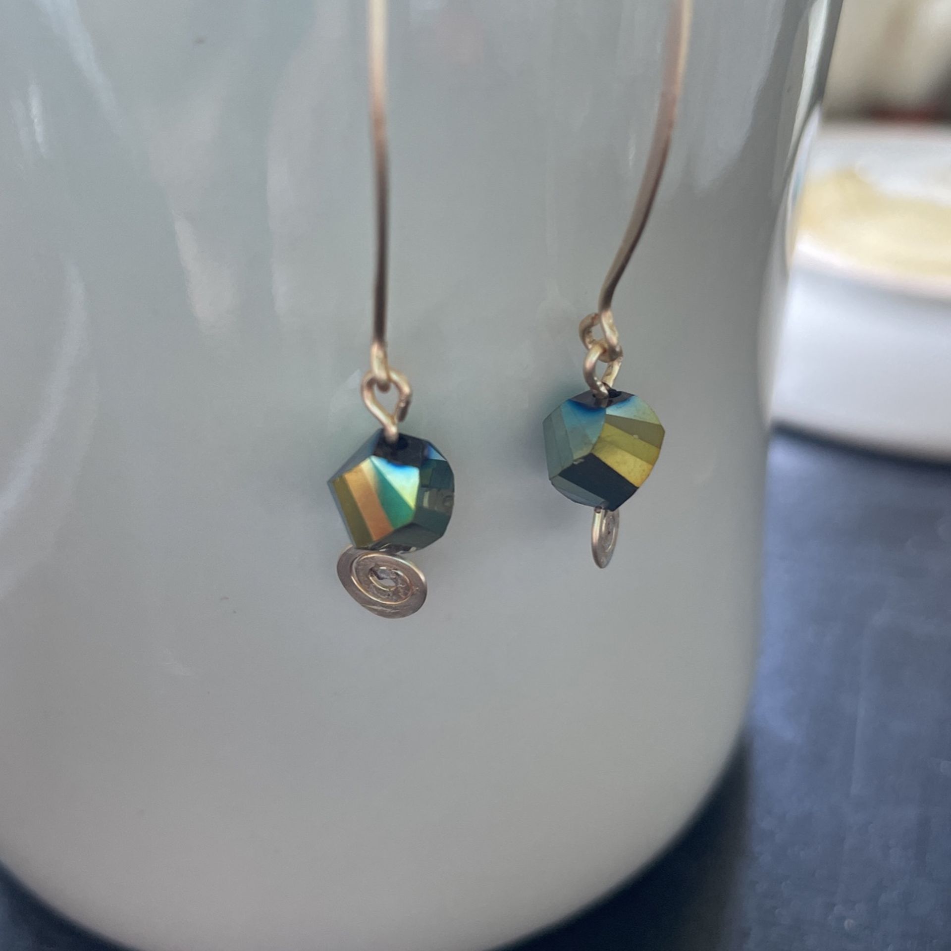 Handmade long earrings