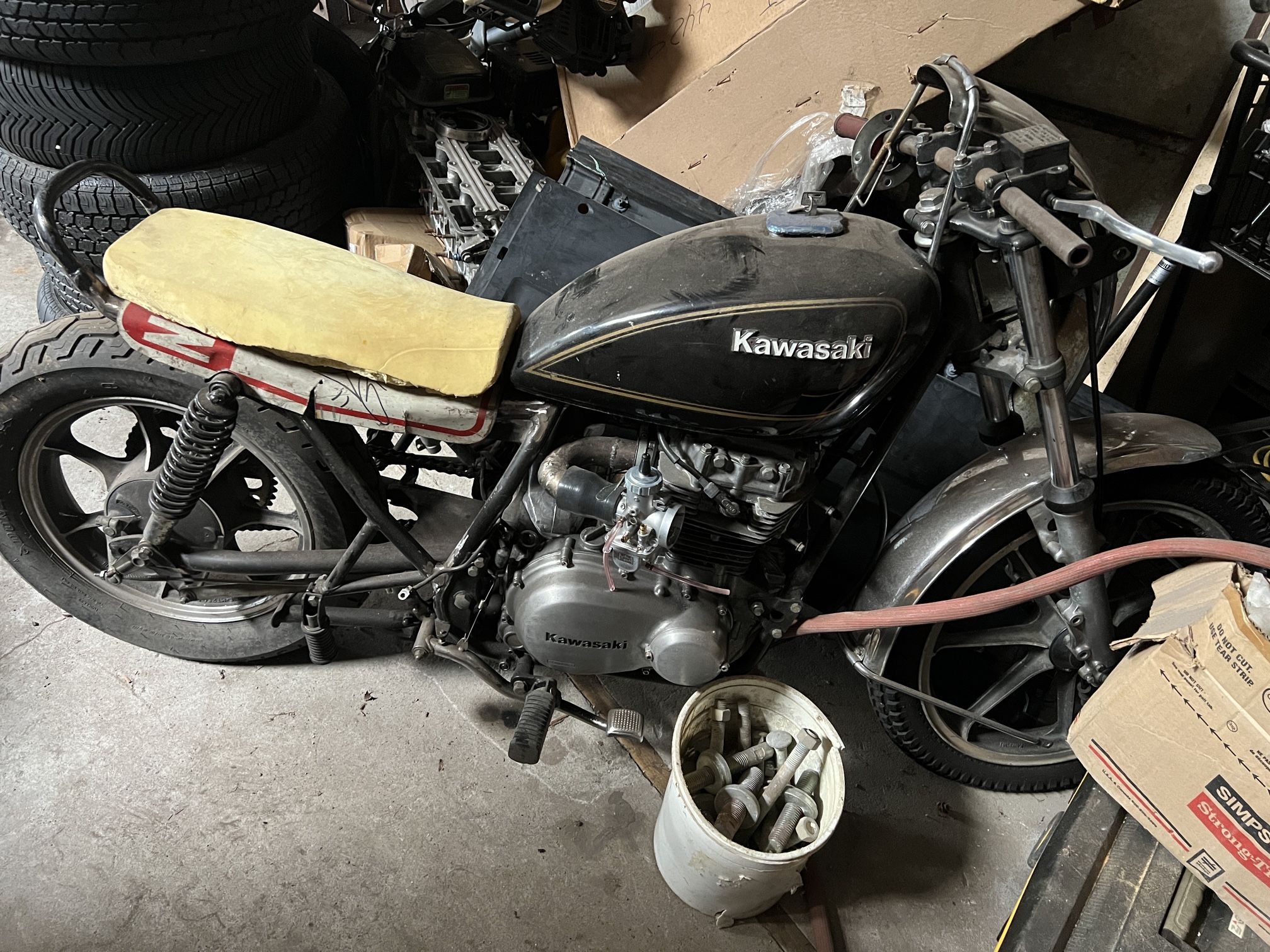 Kz440 Project Bike