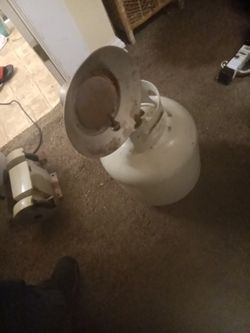 Propane Heater, Propane Tank Full