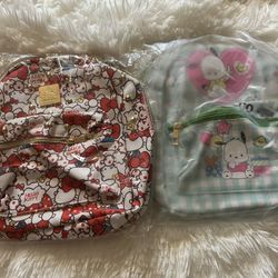 Hello Kitty And Pochacco Backpack