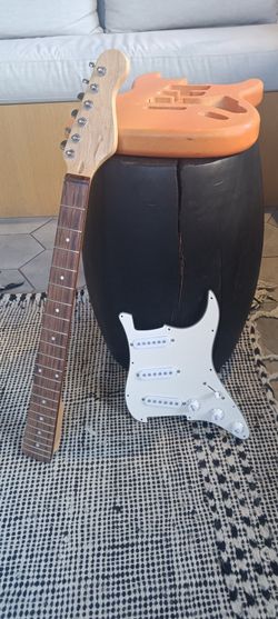 Strat Style loaded pickguard.