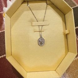 NEW Authentic SWAROVSKI Swan Pendant Necklace (silver) Gift for her