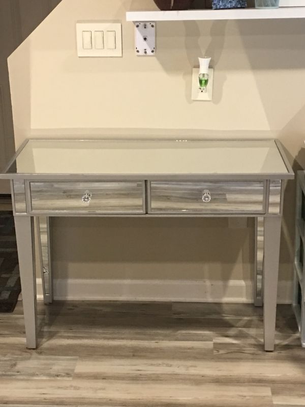 Mirrored Desk Vanity For In Wolcott Ct Offerup Mirrored Desk Vanity