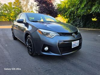 2015 TOYOTA COROLLA S SEDAN