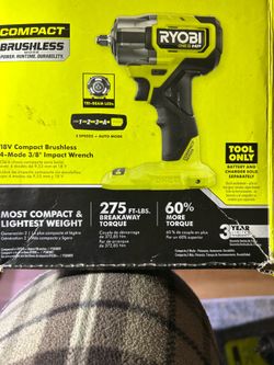 Ryobi 18volt lithium  impact & drill