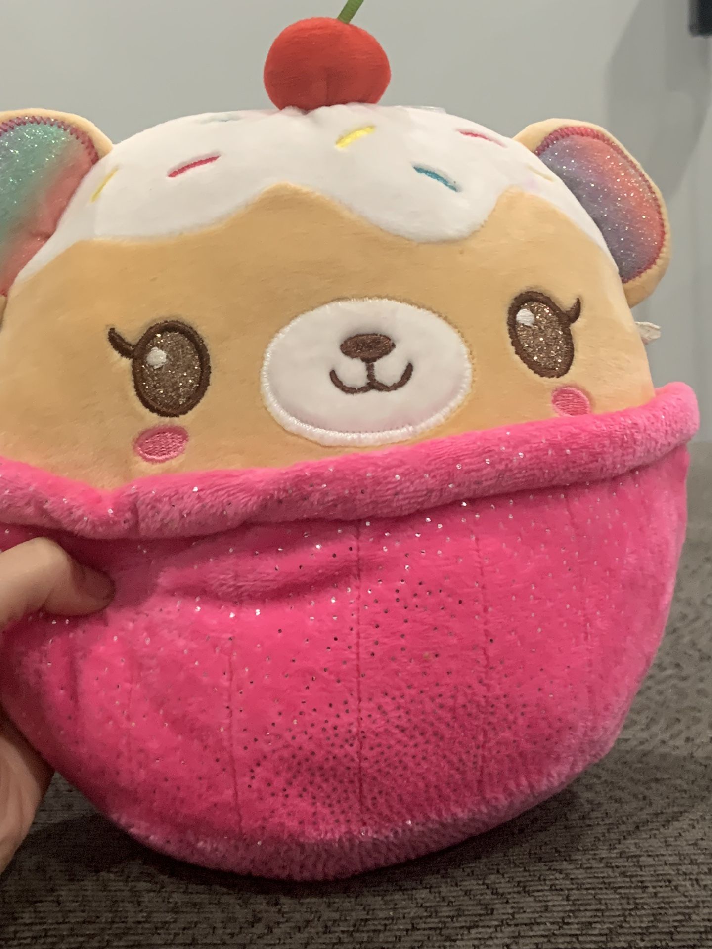 Cupcake Plushie Bear