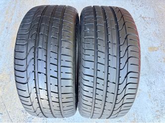 Two Tires 245/35/20 Pirelli P Zero Like new with 95% Left•Amazing Pair•PERFORMANCE LEADER PRICE•