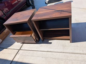2-Nightstands or end tables