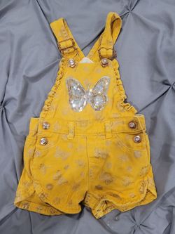 Babygirl Overall Shorts