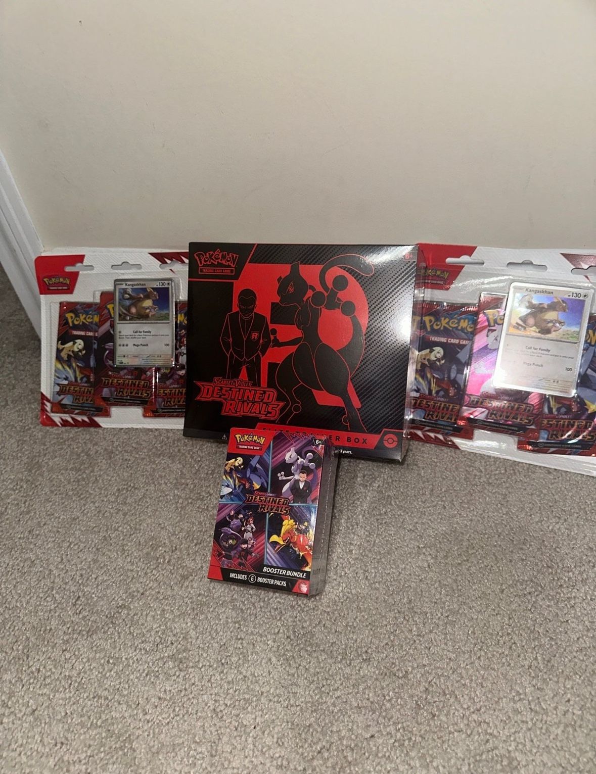 Destined Rivals ETB Booster Bundle & Blister Packs BUNDLE