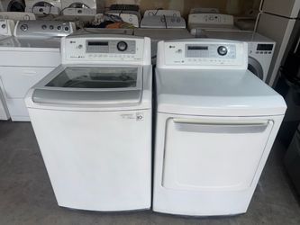 LG Washer and gas Dryet working 3 Month Warranty we Deliver