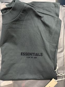 Essentials Fear Of God Dark Limo Tshirt XS