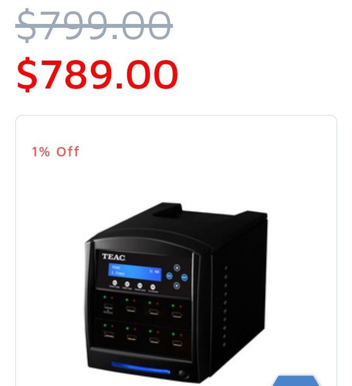 TEAC Flash USB Duplicator -7 Target USB Pen Drives
