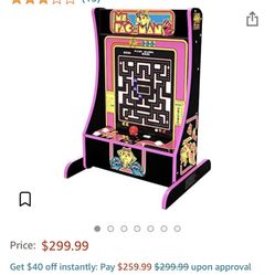 Ms Pac-Man 40th Anniversary Arcade 