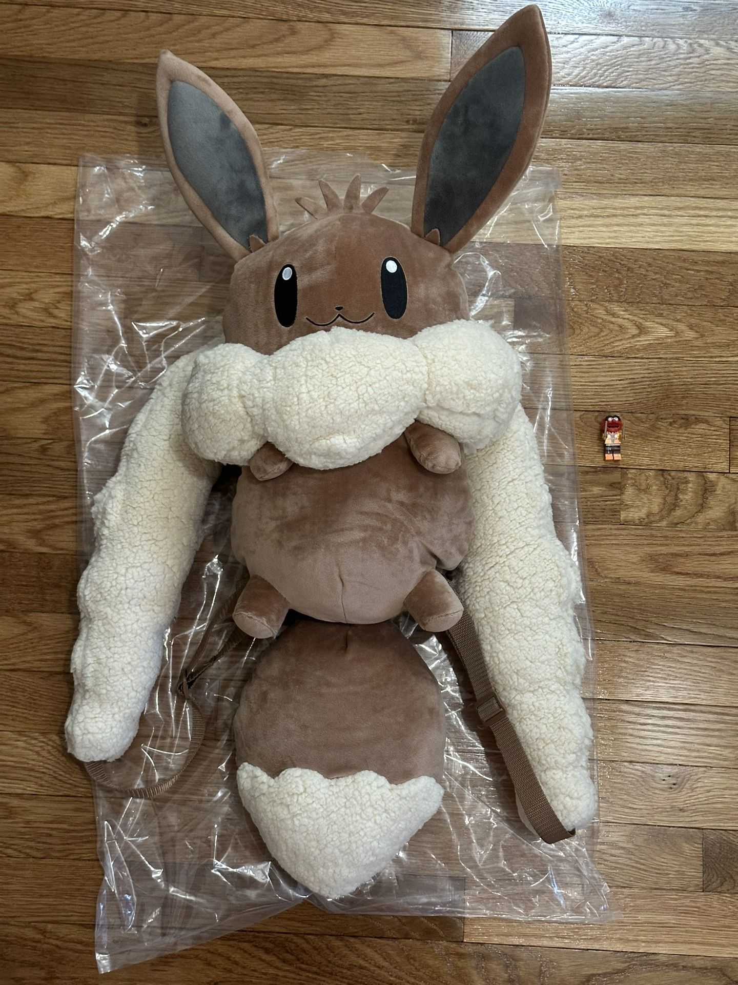 🔥 Penny's Eevee Backpack – Pokémon Center Original – Plush Cosplay Bag 🎒✨
