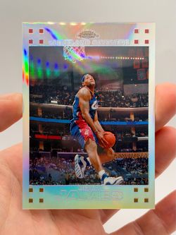2007-08 Topps Chrome LeBron James #23 Refractor /999 748/999