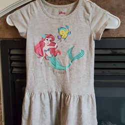 Disney Little Mermaid Dress Size 3T