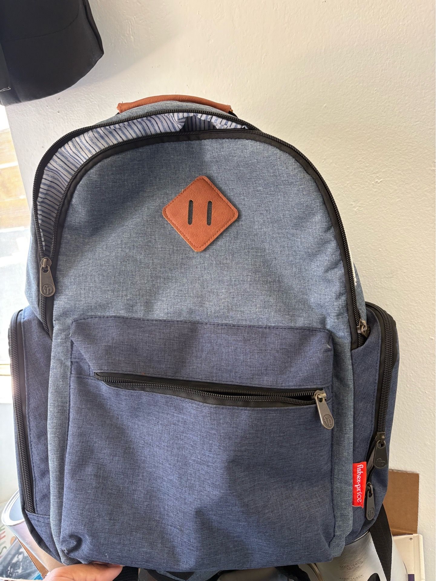 Blue Diaper Backpack
