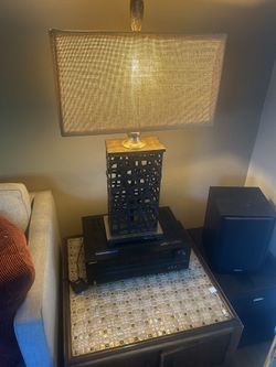 Mid Century Lamp Edison Bulb
